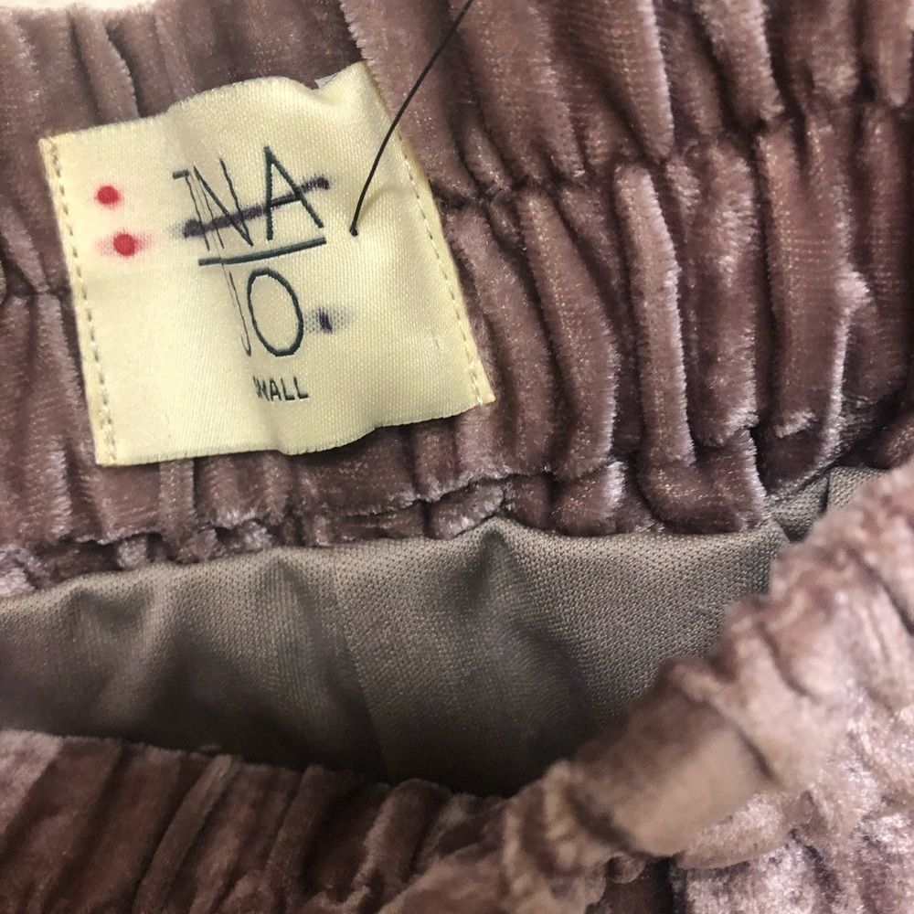 NWT Anthropologie Tina Jo Velvet Trousers Size S - Picture 5 of 8